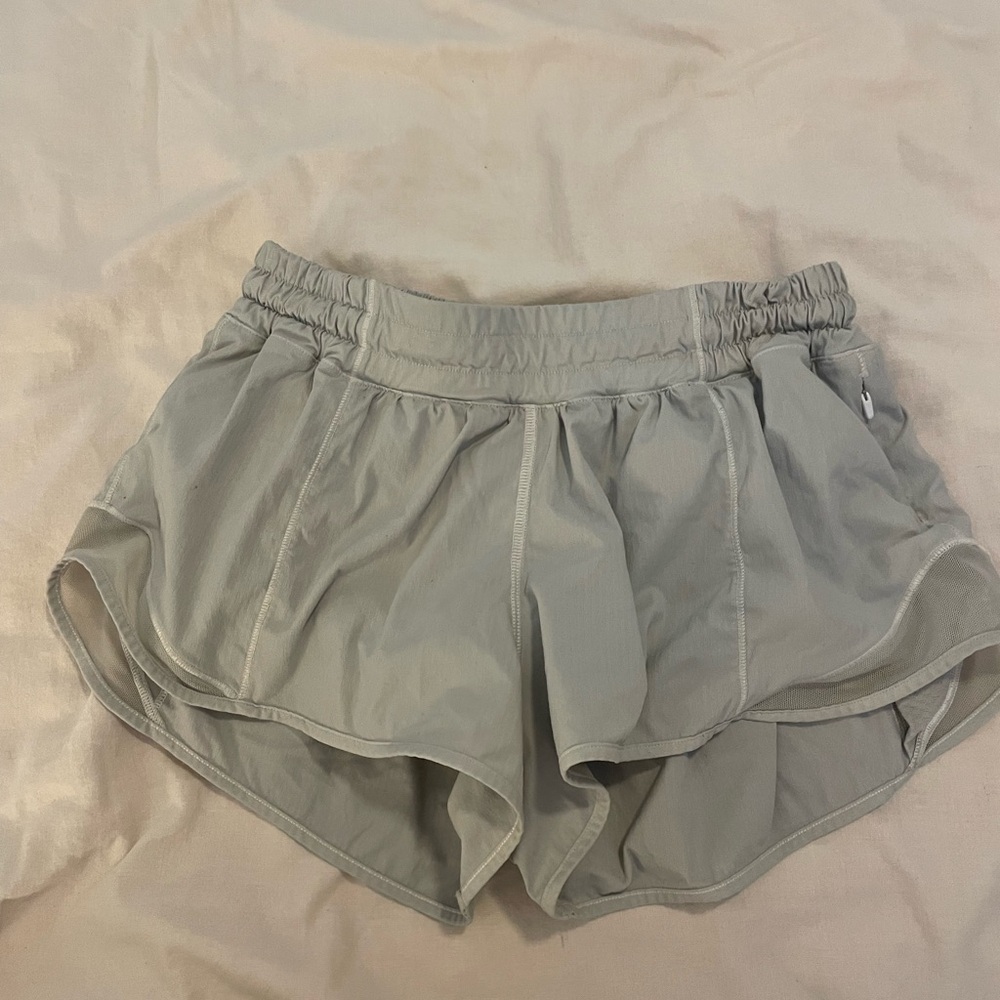 Lululemon Athletica Gray Athletic Shorts Lightweight Performance